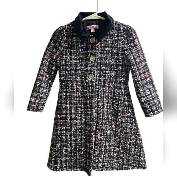 Tweed Pea Coat - Picture 1 of 4